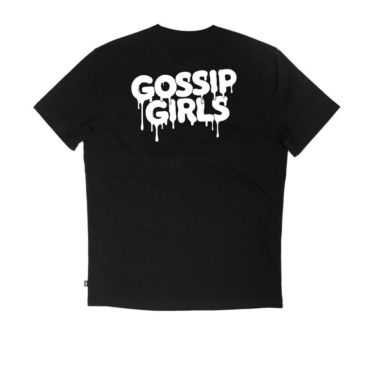 Gossip Girls classic logo t-shirt, black